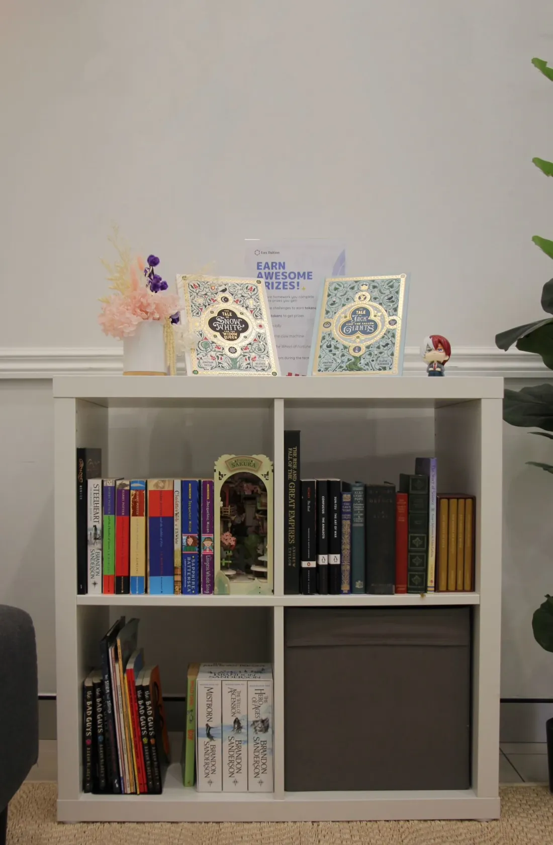 The reading library at the Lux Tuition Blacktown centre
